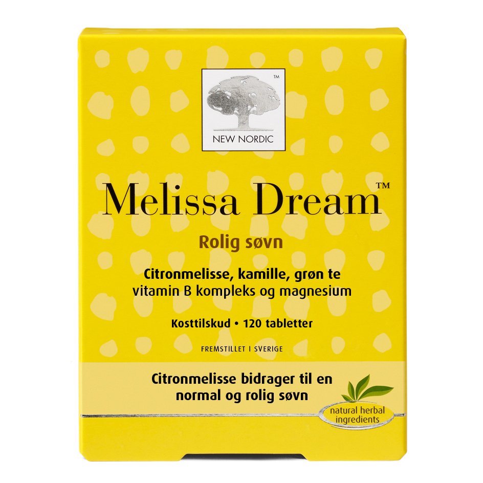 Spytte ud Shaded Peru Køb Melissa Dream - Rolig Søvn | Spar 35% - Nu: 253,- | Jala Helsekost