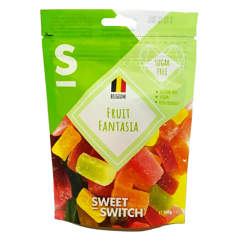 Array af Uden tvivl Socialisme Køb Sweet Switch Fantasia Vingummi Gelé Indpakket Sukkerfri - 100 g