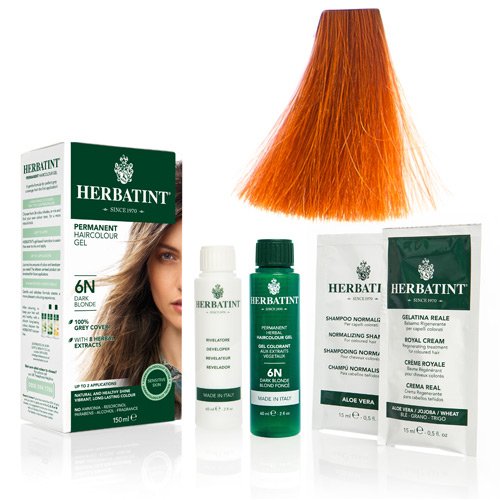 pris nøjagtigt Parcel Herbatint FF 6 hårfarve Orange - 135 ml. | 119 kr - GRATIS FRAGT