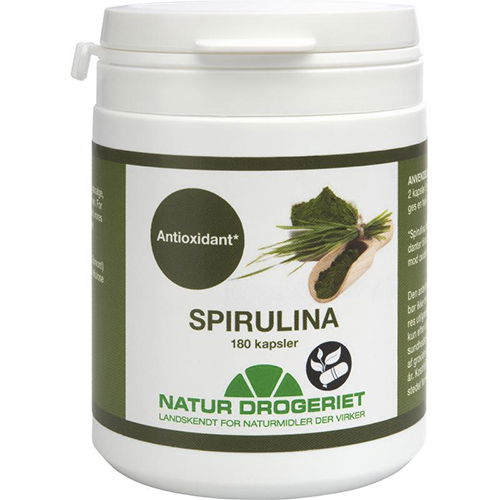 Natur Drogeriet Spirulina - 180 Kap. | 12525