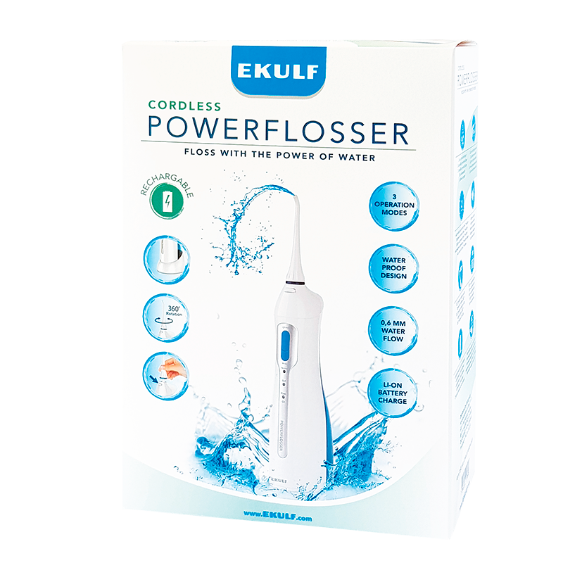 Ekulf PowerFlosser Elektrisk Mundskyller (1 stk) |