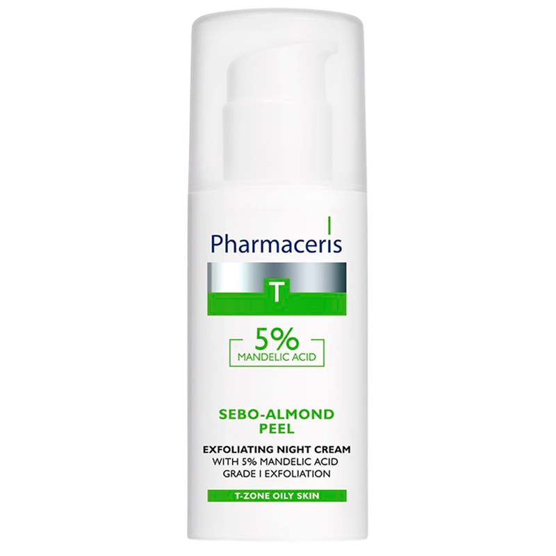 Pharmaceris T SeboAlmond Peel Exfoliating Night Cream W. 5 Mandelic